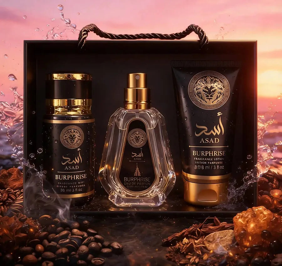 Coffrets Asad 50ML (parfum/créme/brume)