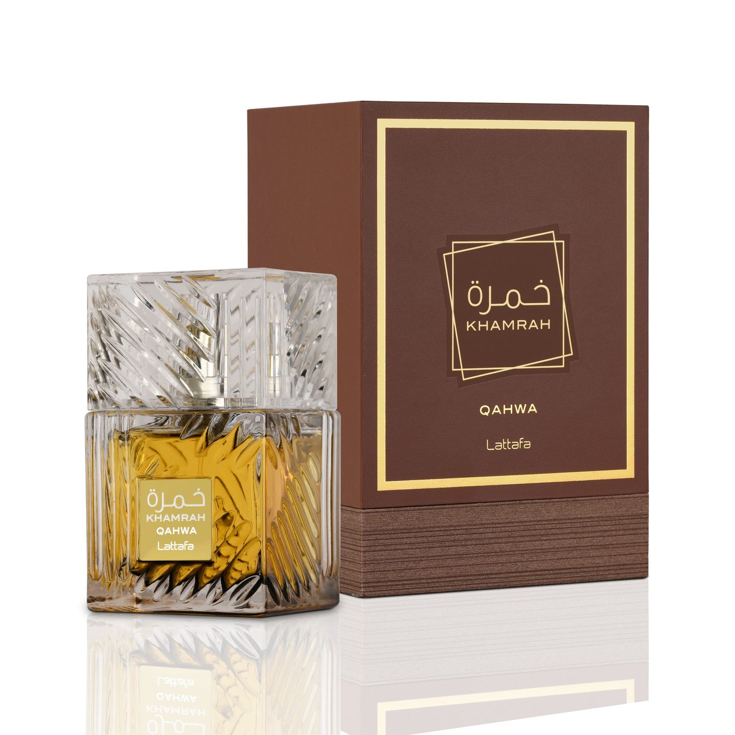 Lattafa Khamrah Qahwa Eau De Parfum 100 ml (inspiration l'arôme riche du café)