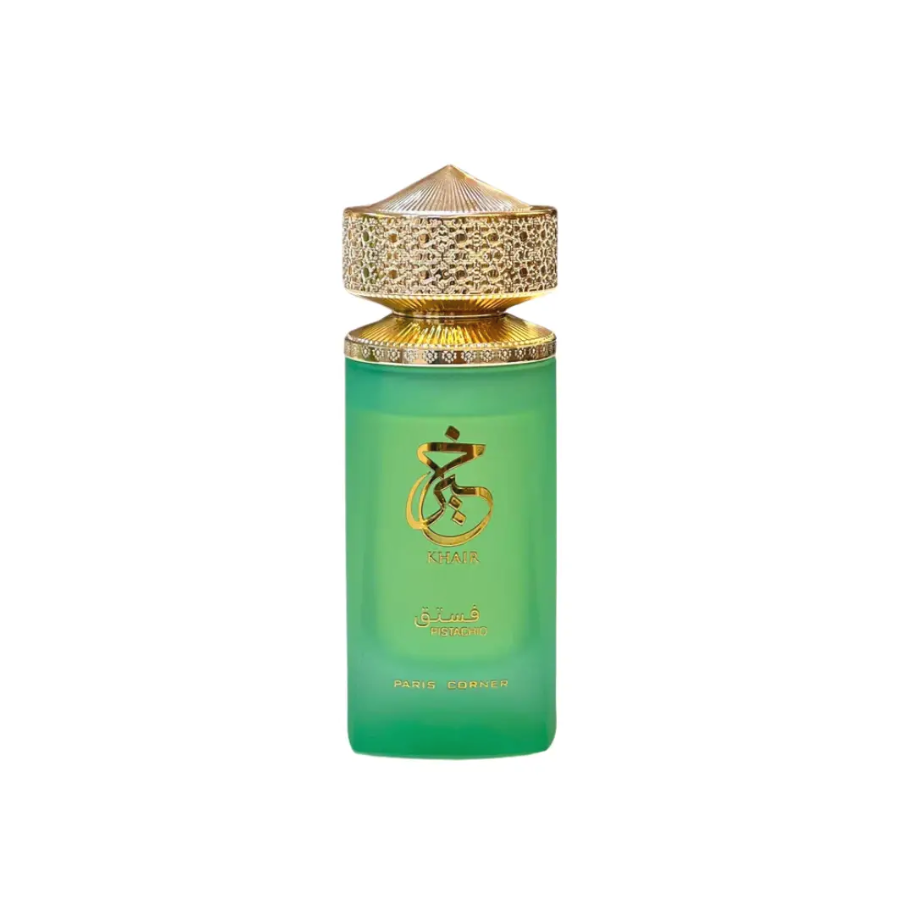 Eau de Parfum Khair Pistachio 100ml
PARIS CORNER (Inspiration : Yum Pistachio Gelato - Kayali)