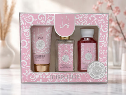 Coffret Yara rose 100ML