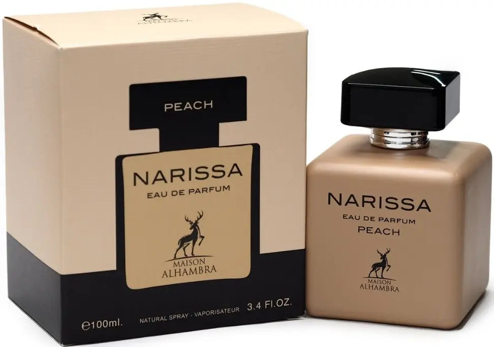 Narissa Peach by Maison Alhambra 100ml (Inspiré par Narcisseau Poudré)