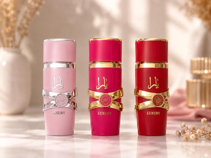 Coffret Yara 3 pièce 30ML (rose/candy/tous)