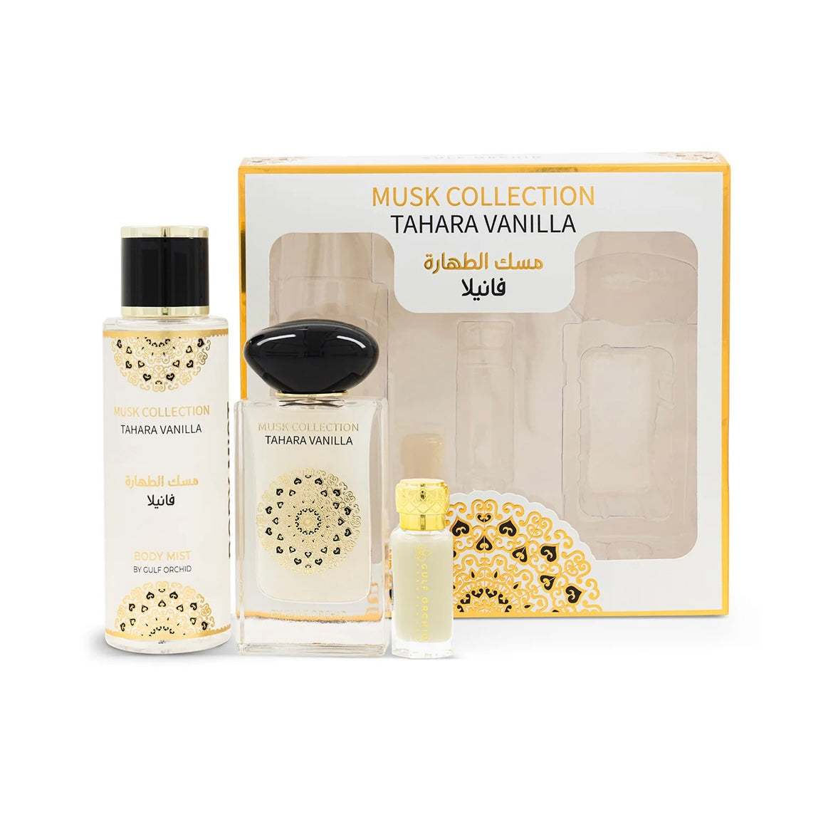 Gulf Orchid - Tahara Vanilla Musk Tahara 60ML+250ML+12ML Coffret cadeau