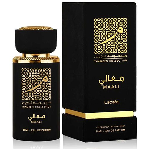 Eau de Parfum Maali  de la collection Thameen de Lattafa 30 ML